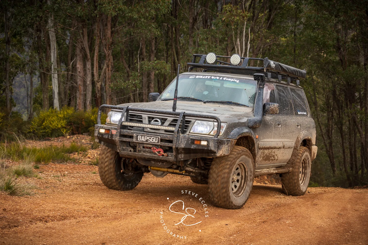 Nissan Patrol navigating High Country