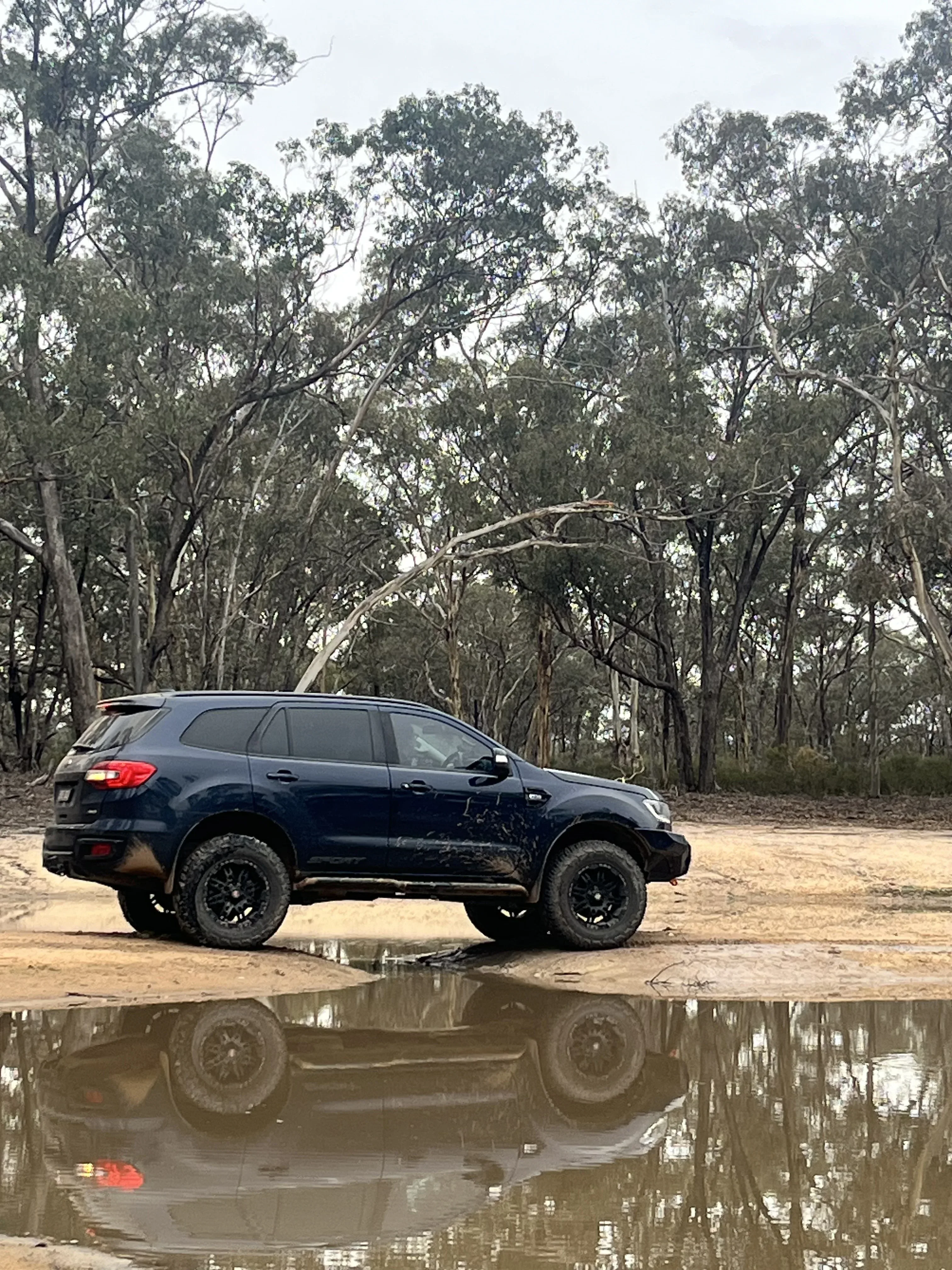 Team replication — Ranger at flooded crossing
